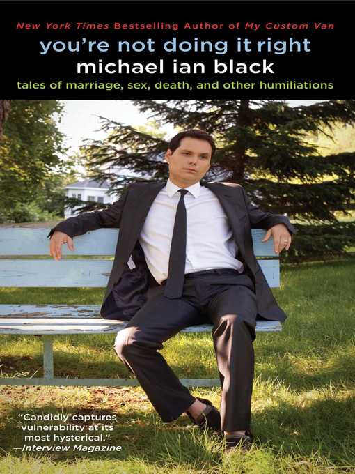 Title details for You're Not Doing It Right by Michael Ian Black - Wait list